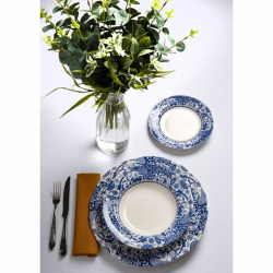 Portmeirion Botanic Roses 6 Inch Plate (Drum Shape) Set of 6 Portmeirion Botanic Roses 6 Inch Plate (Drum Shape) Set of 6